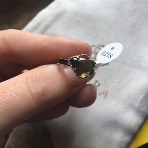 Kendra Scott Judy Ring NWT Size 6 Smoky